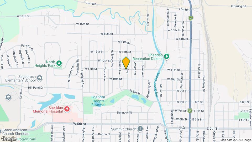 1460 Parker Ave Map and Location Details