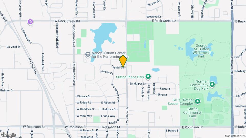 104 Crystal Cir Map and Location Details