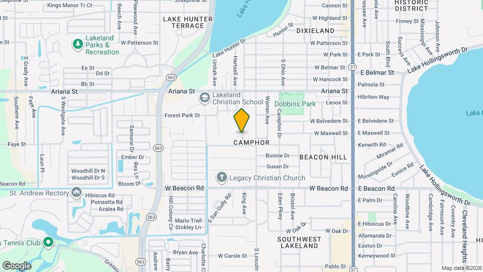 1701 King Ave Map and Location Details