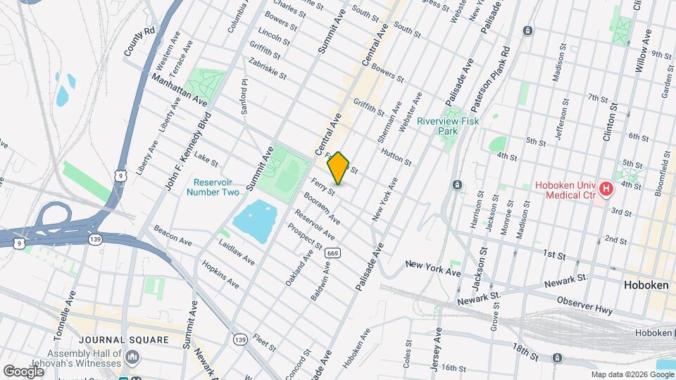 94 Ferry St Map and Location Details