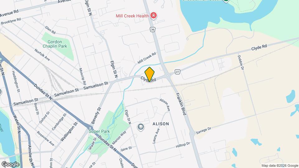 267 Clyde Rd Map and Location Details