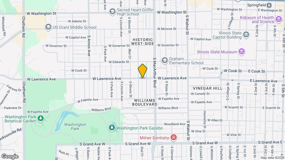 1040 W Lawrence Ave Map and Location Details