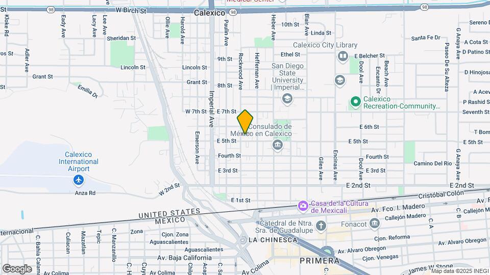 506 Rockwood Ave Map and Location Details