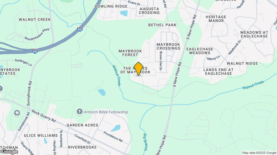 2811 Erinridge Rd Map and Location Details