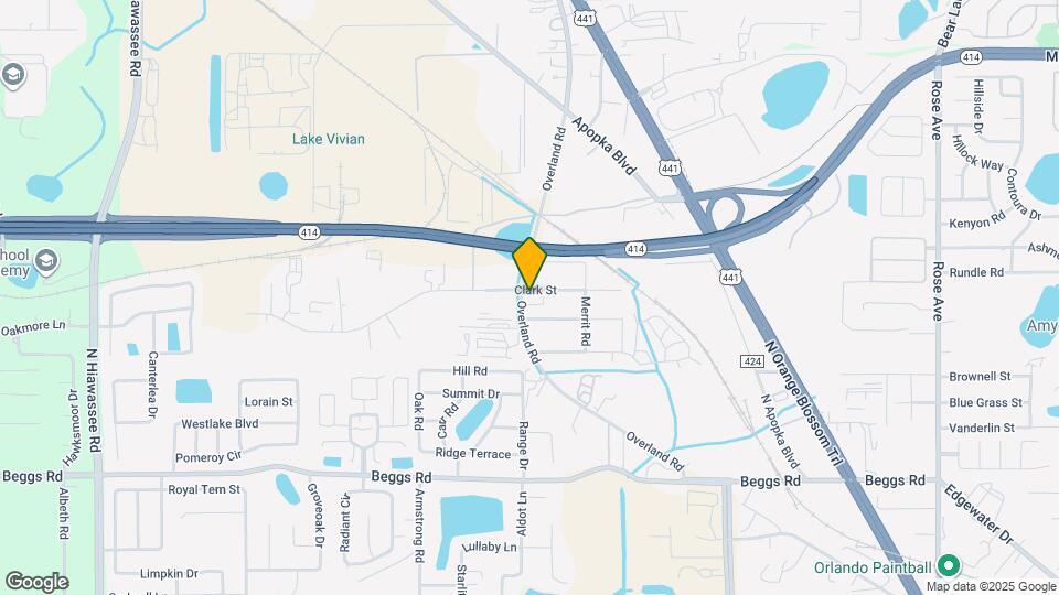 3031 Overland Rd Map and Location Details