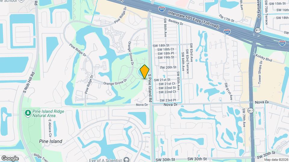 9138 SW 23rd St Map and Location Details