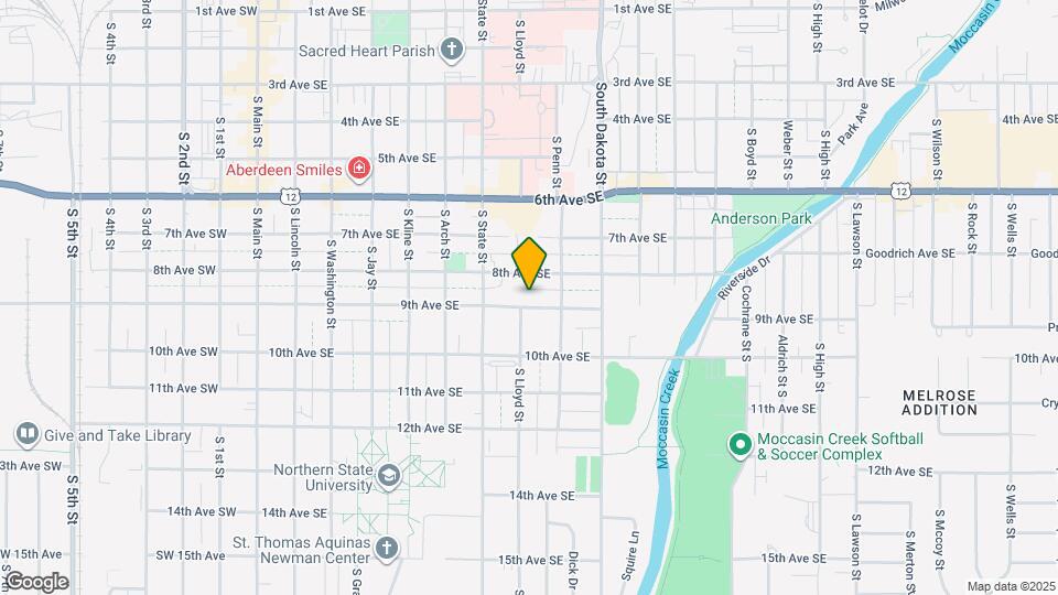 701 9th Ave SE Map and Location Details