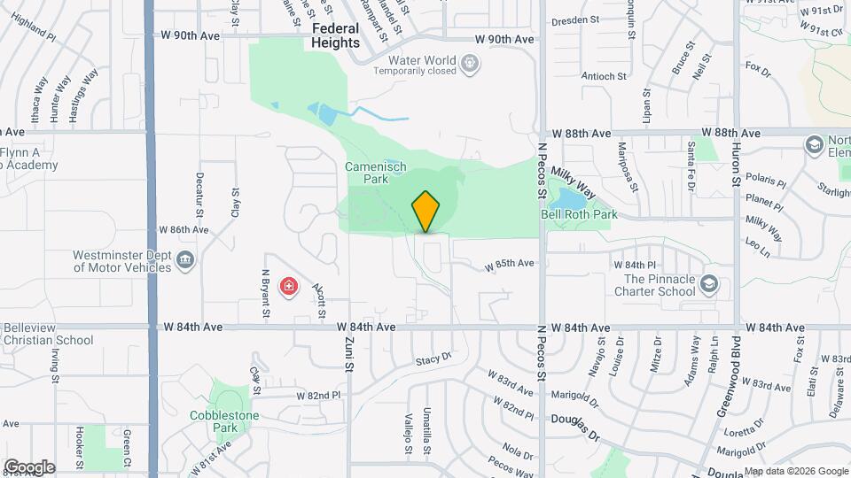 2055 W 86th Ave Map and Location Details