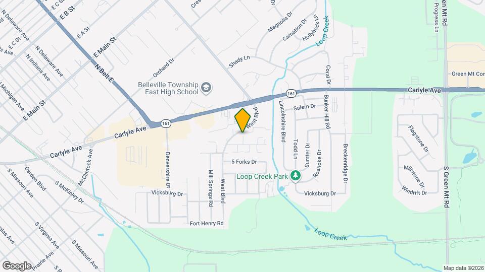 1017 Brookshire Ct Map and Location Details