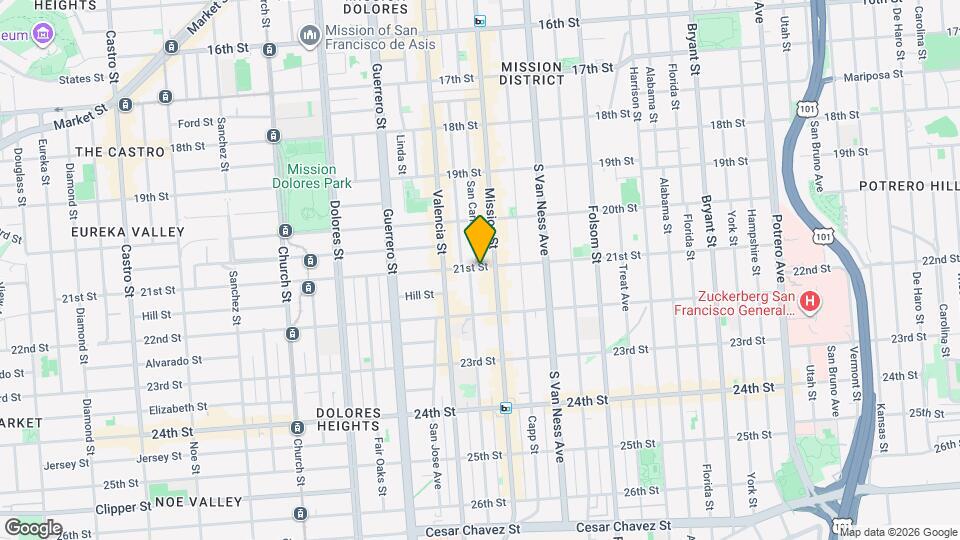3225-3227 21st St Map and Location Details