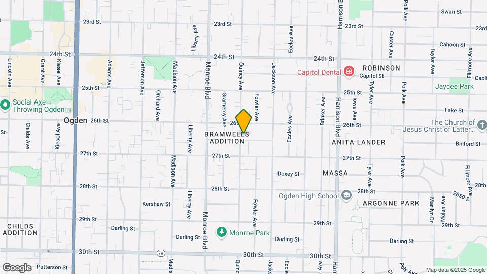 2634 Quincy Ave Map and Location Details