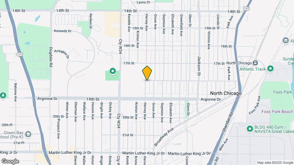 1803 Hervey Ave Map and Location Details