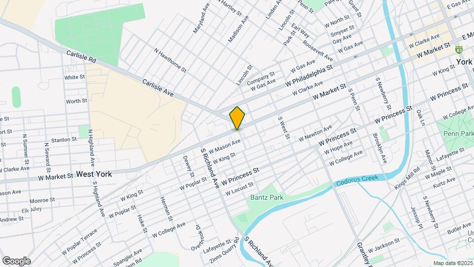 12 S Royal St Map and Location Details