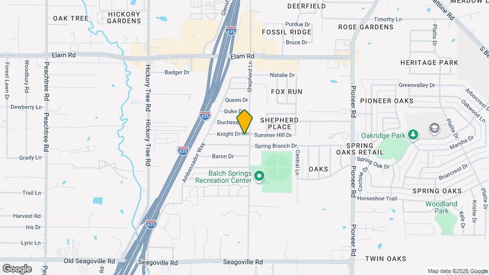 12308 Knight Dr Map and Location Details