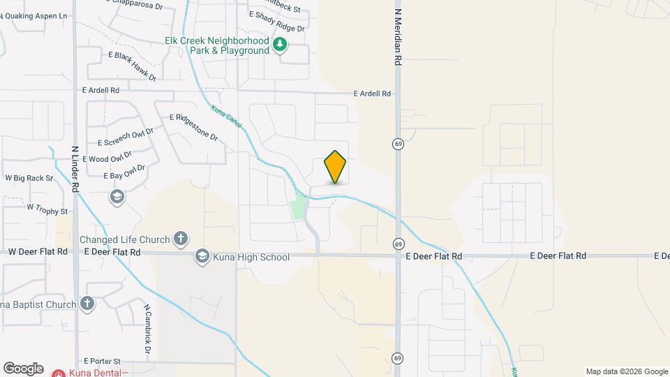 1273 E Timber Trail Dr Map and Location Details