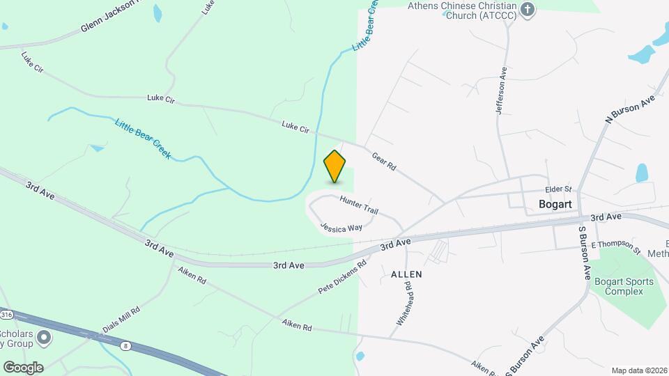 1140 Hunter Trail Map and Location Details