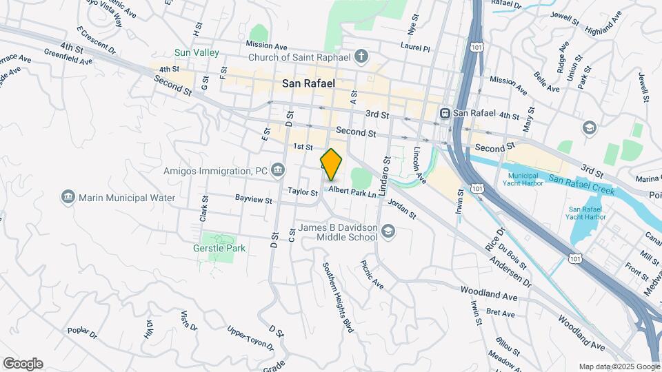 518 B St Mapa y Detalles de la Ubicación