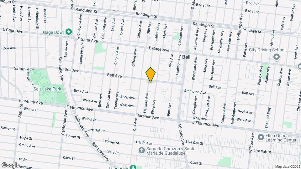 6816 Fishburn Ave Mapa y Detalles de la Ubicación