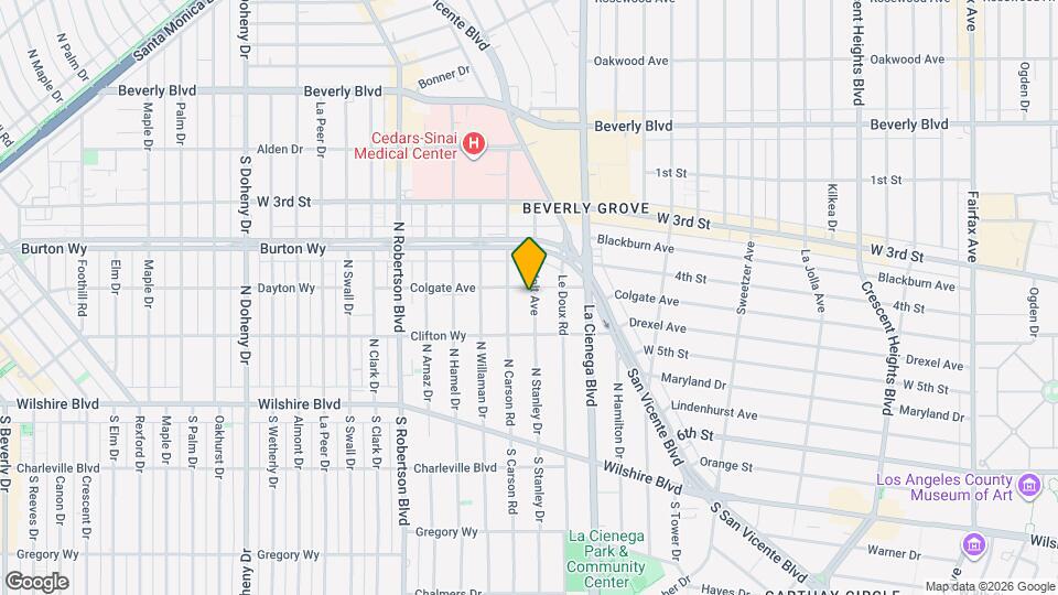 459 S Holt Ave Map and Location Details