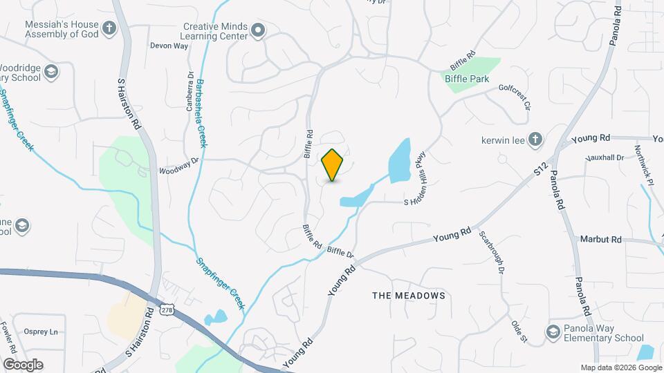 1810 Fairpointe Trce Mapa y Detalles de la Ubicación