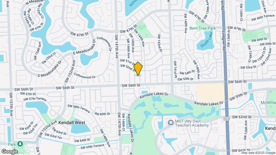 5402 SW 144th Ct Map and Location Details