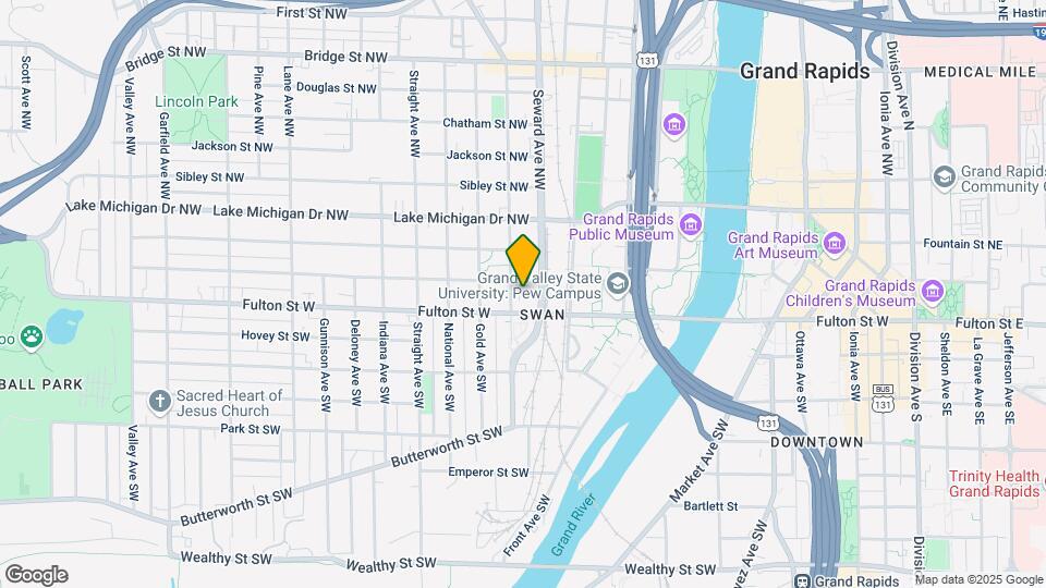 618 Veto St NW, Unit 1 Map and Location Details