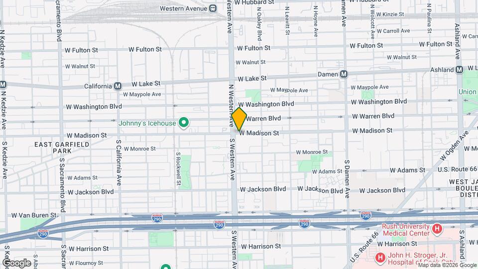 2217 W Madison St Map and Location Details