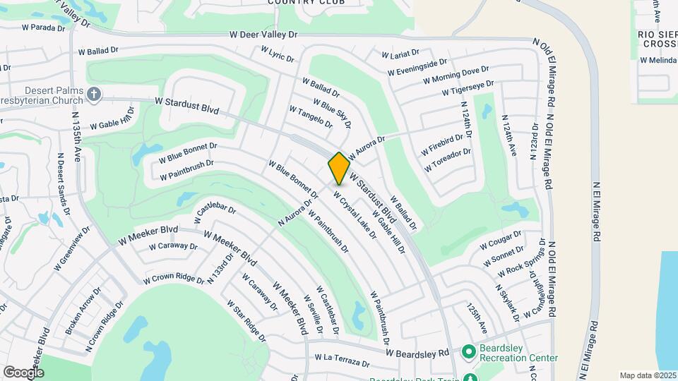 12826 W Crystal Lake Dr Map and Location Details