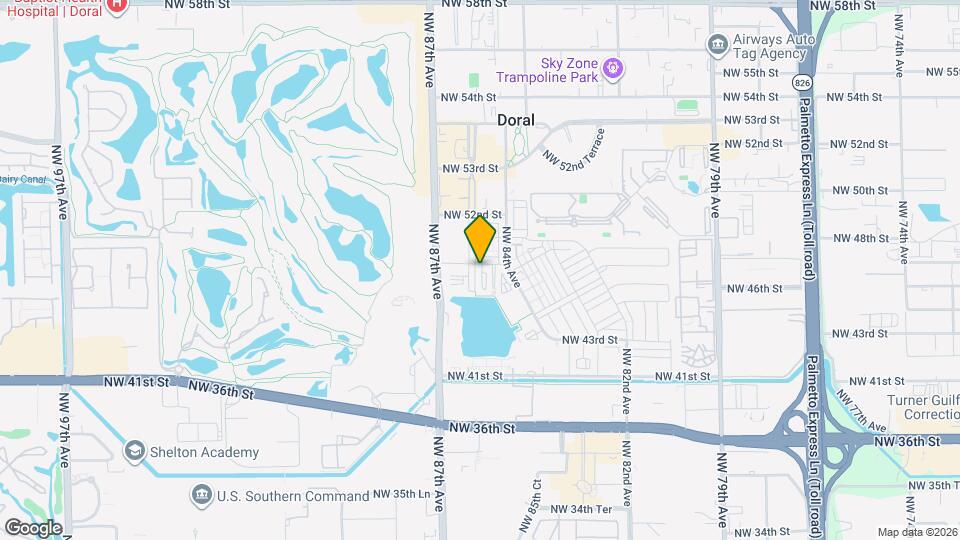 4747 NW 85th Ave Map and Location Details