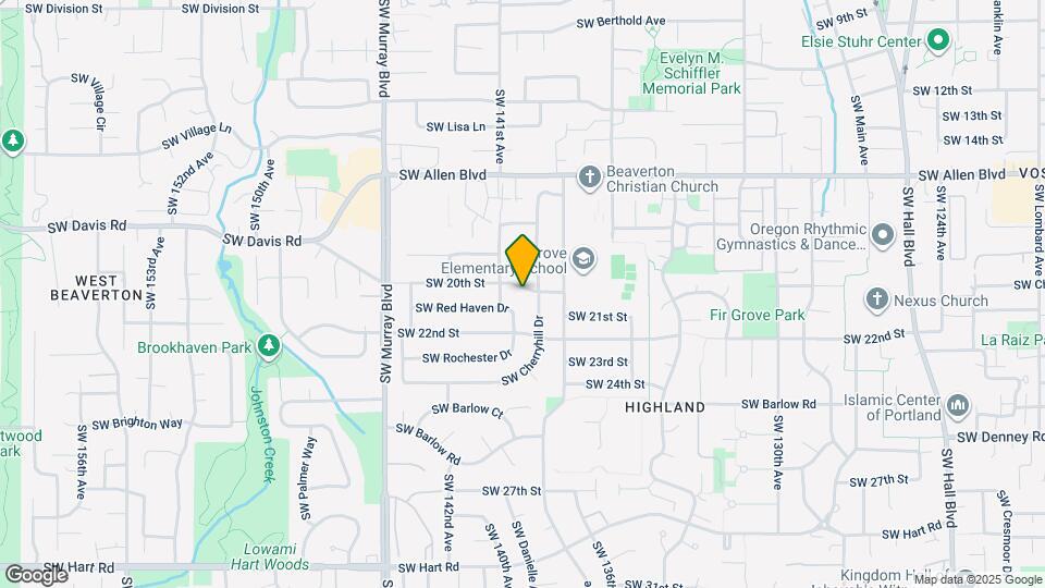 13950 SW 20th St Mapa y Detalles de la Ubicación