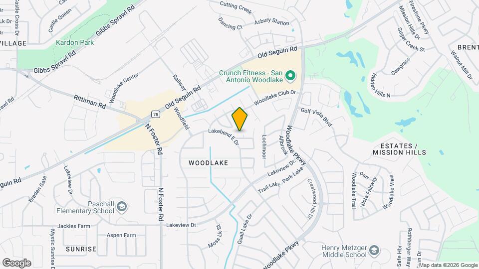 6909 Quail Lake Dr Map and Location Details