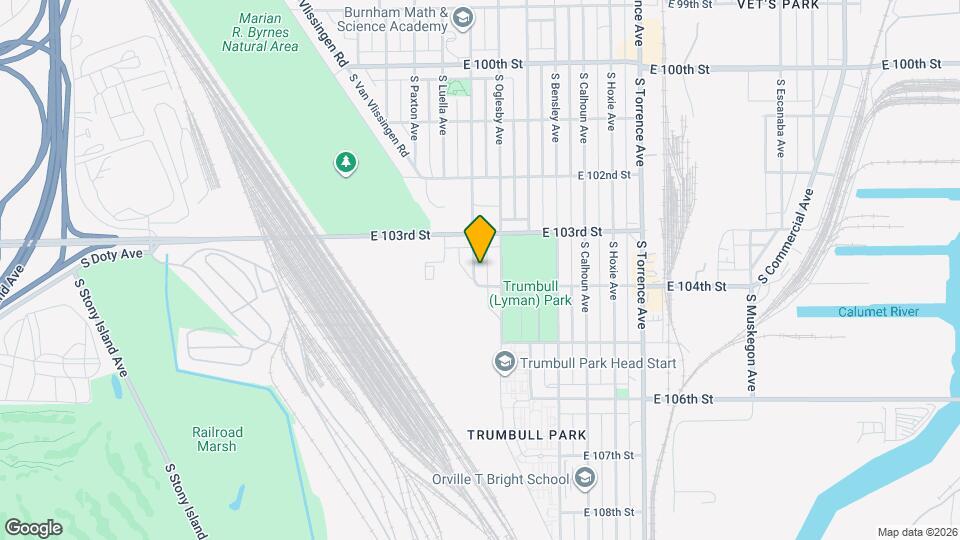 10337 S Crandon Ave Map and Location Details