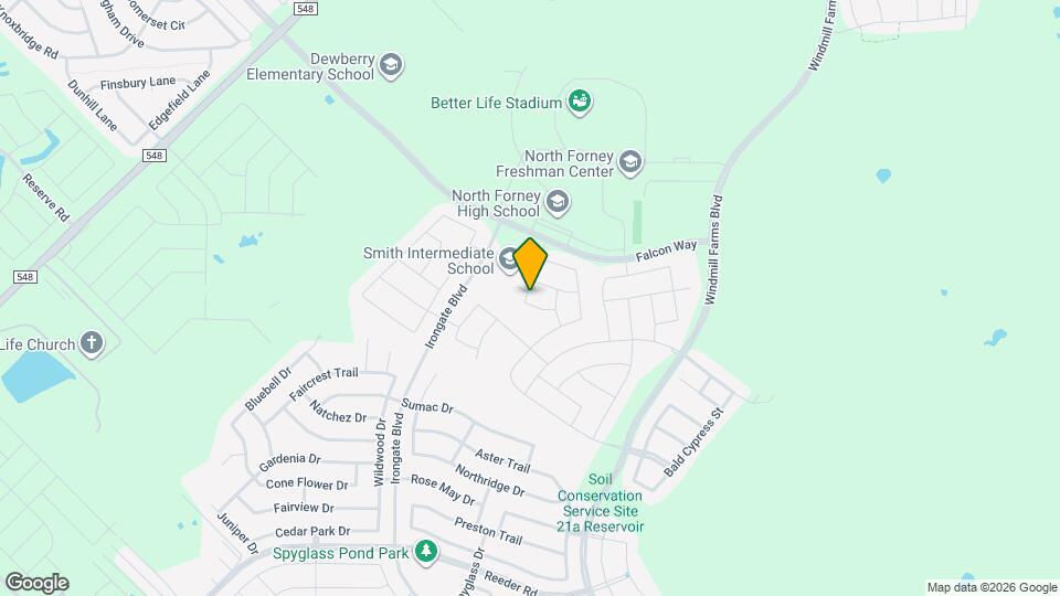 3008 Aberdeen Dr Map and Location Details