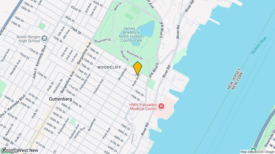 7805 Park Ave, Unit 2ND FLOOR Mapa y Detalles de la Ubicación