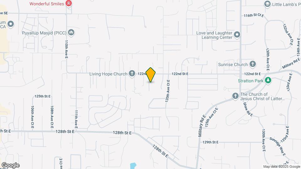 12317 118th Avenue Ct E Map and Location Details