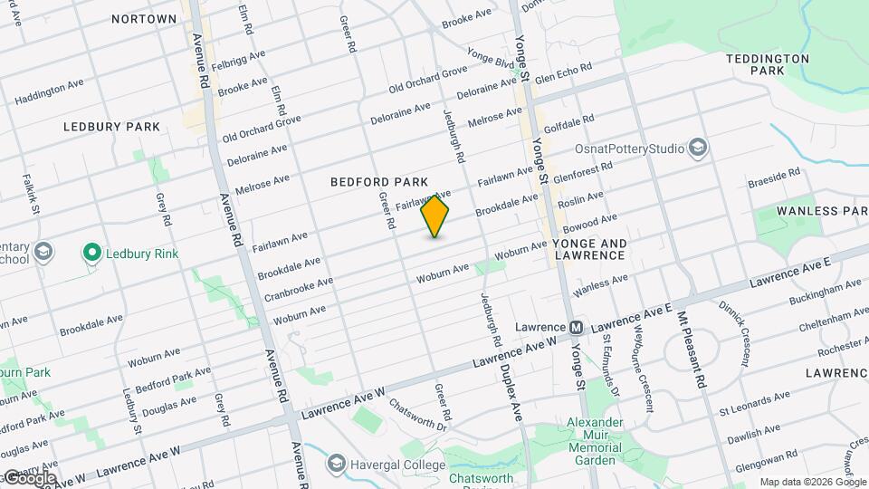 146 Cranbrooke Ave Map and Location Details