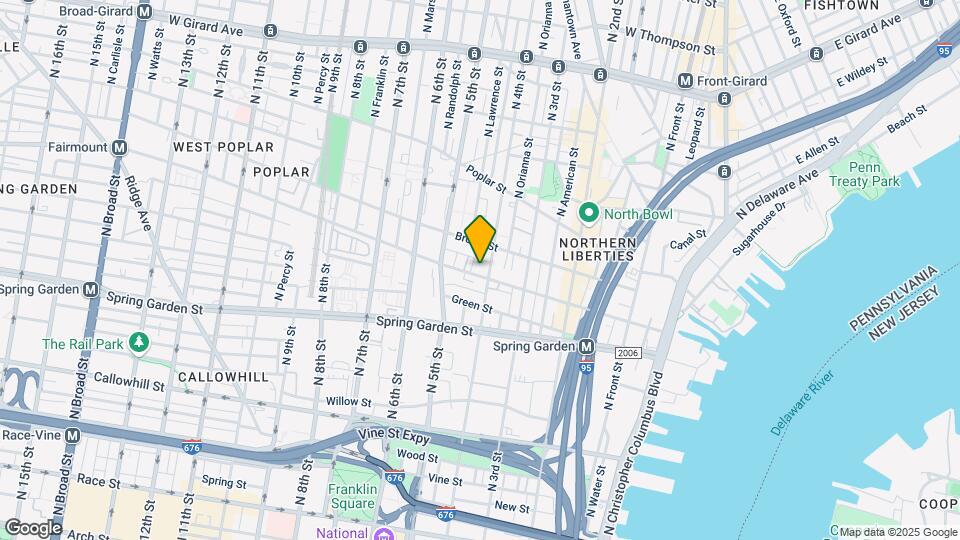 413 Fairmount Ave-Unit -3 Map and Location Details