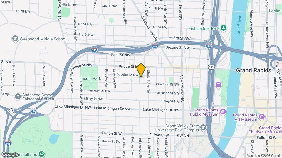 314 Indiana Ave NW Map and Location Details