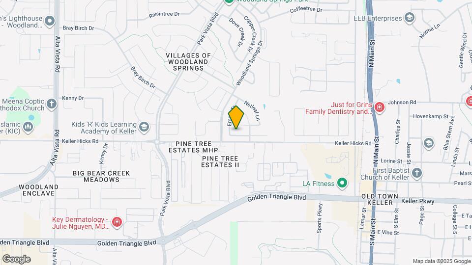 5413 Chinkapin Ln Map and Location Details