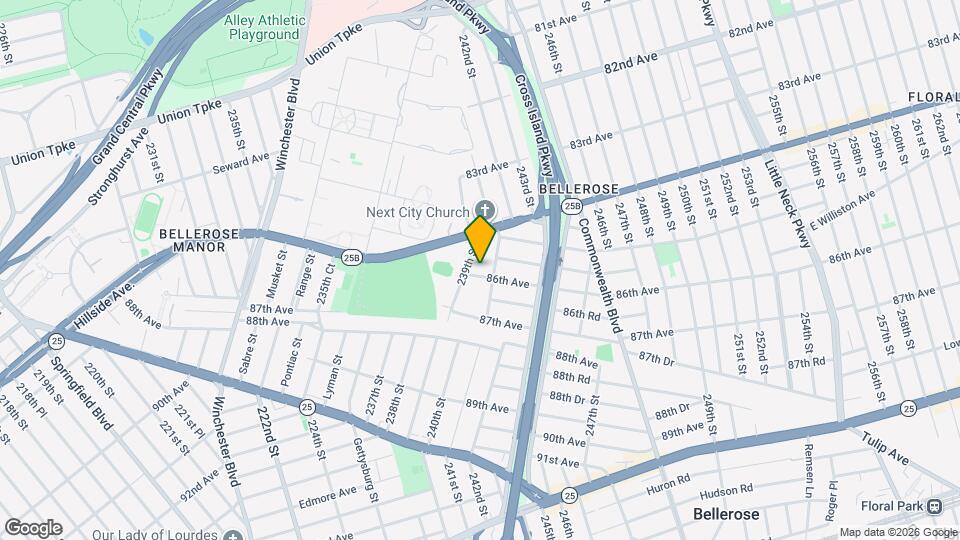 239-13 86th Ave Map and Location Details