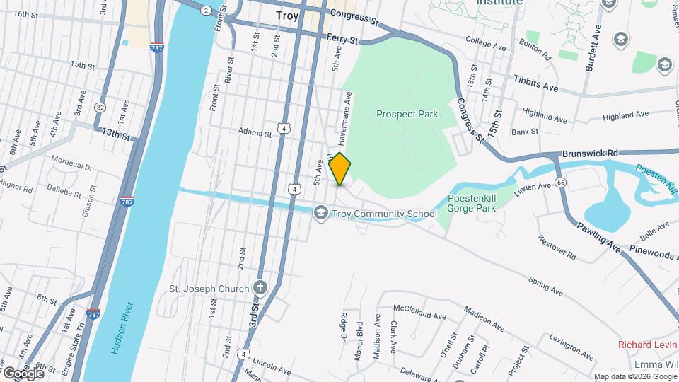 1038 6th Ave Map and Location Details