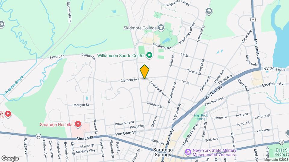 106 Greenfield Ave Map and Location Details