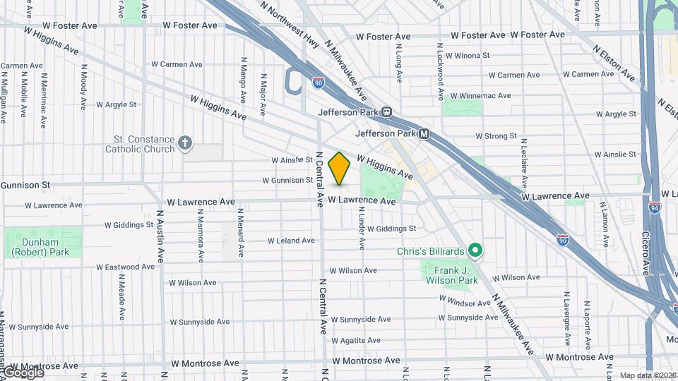 5530 W Lawrence Ave, Unit GN Mapa y Detalles de la Ubicación