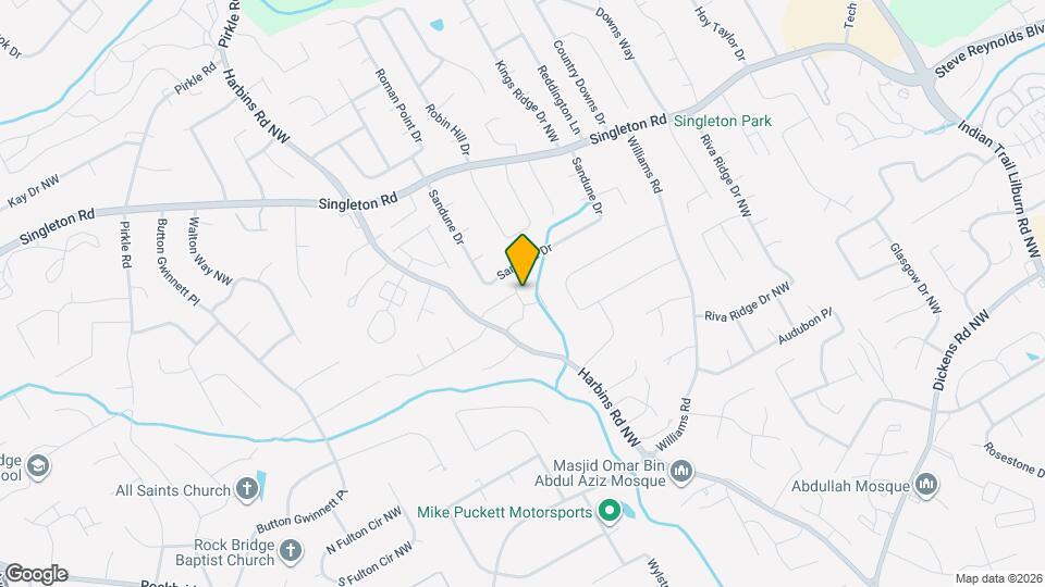 1173 Green Yard Way Map and Location Details