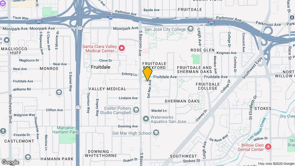 915 Del Mar Ave Map and Location Details