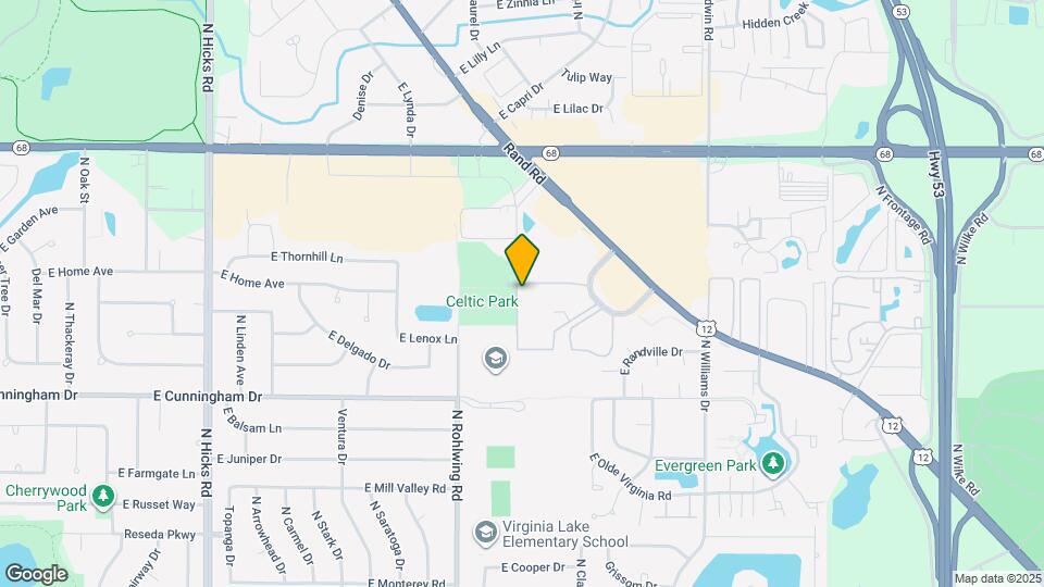 1465 N Winslowe Dr Map and Location Details