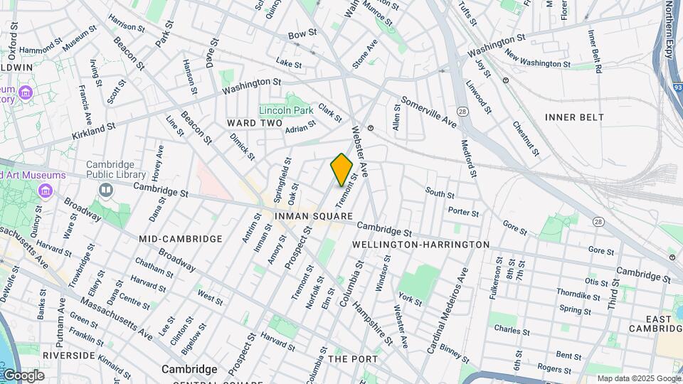 171 Tremont St Mapa y Detalles de la Ubicación
