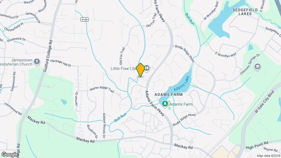 5507 Copper Hill Ct Mapa y Detalles de la Ubicación