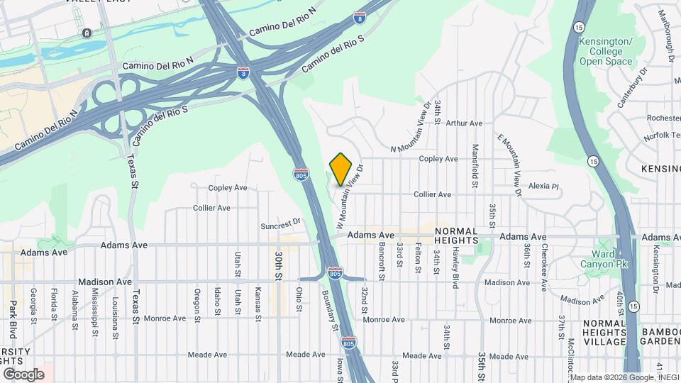 4804 W Mountain View Dr Map and Location Details