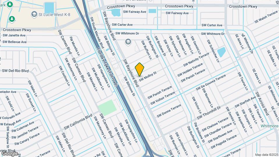 485 SW Molloy St Map and Location Details